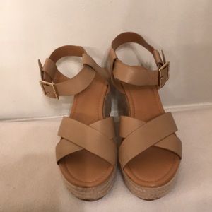 “I Think The Crew Will Like These”platform sandals